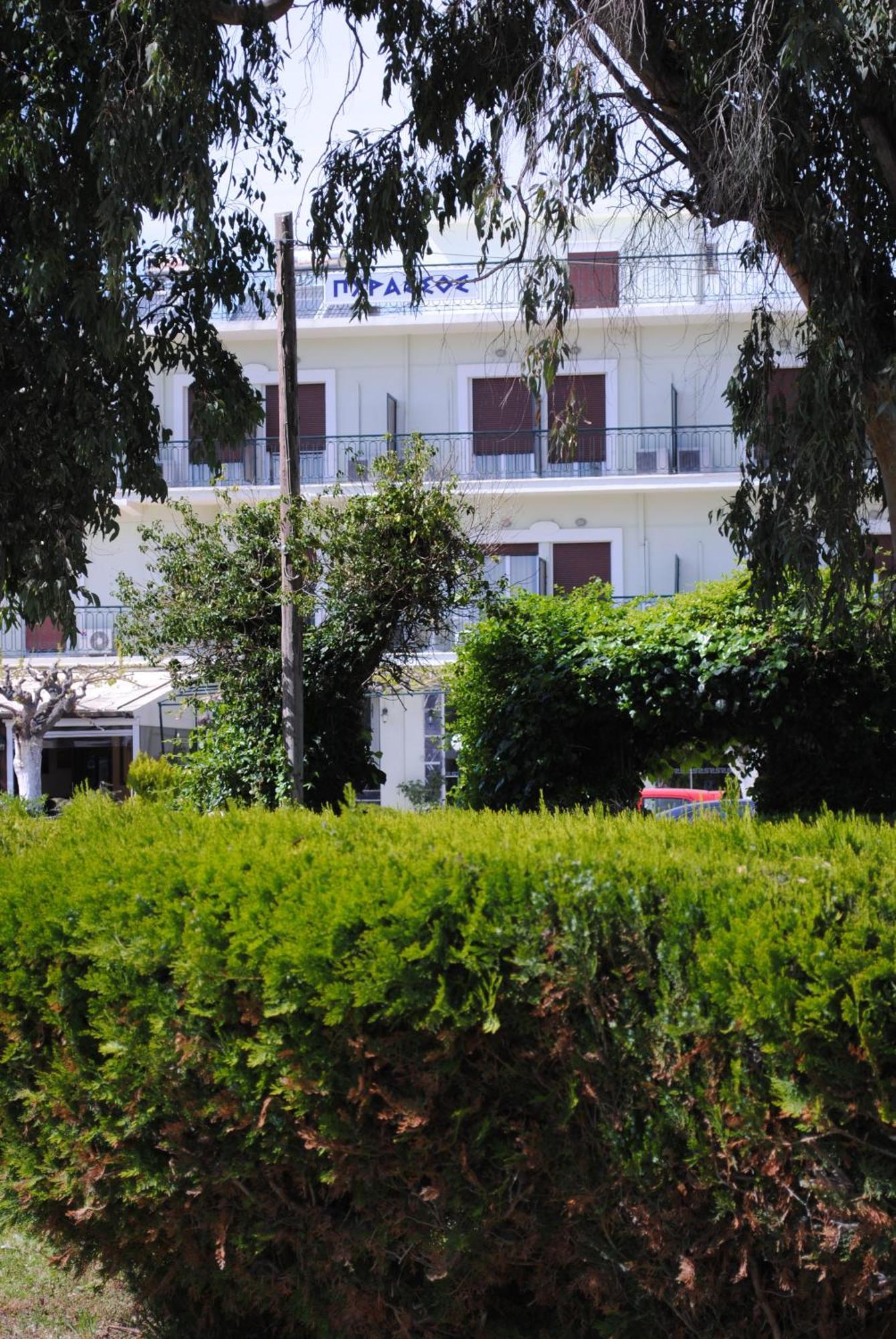 Pyrassos Hotel Néa Ankhíalos Kültér fotó